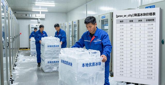 大连降温冰块多少钱一吨？本地制冰厂报价来了