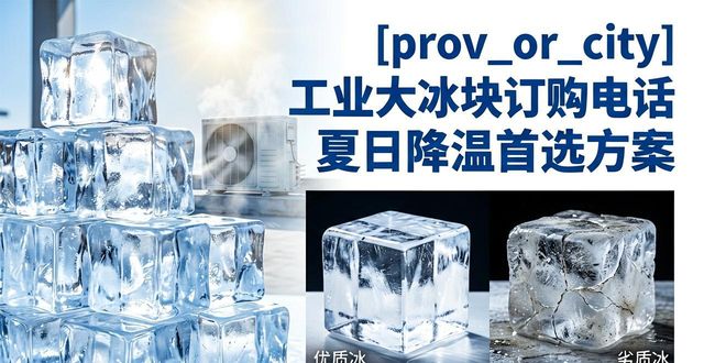 大连工业大冰块订购电话 夏日降温首选方案